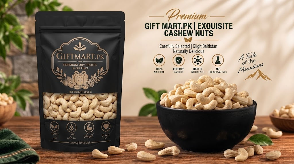 Premium Quality Cashew Nuts (Kaju) Online in Pakistan | Giftmart.pk