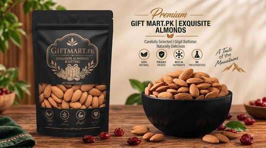 Premium Quality Almonds (Badam) Online in Pakistan | Giftmart.pk