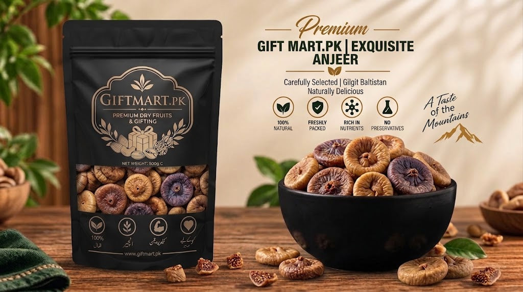 Premium Quality Anjeer (Dried Figs) Online in Pakistan | Giftmart.pk