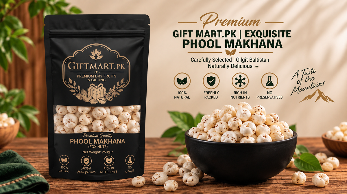 Premium Phool Makhana Online in Pakistan | Giftmart.pk